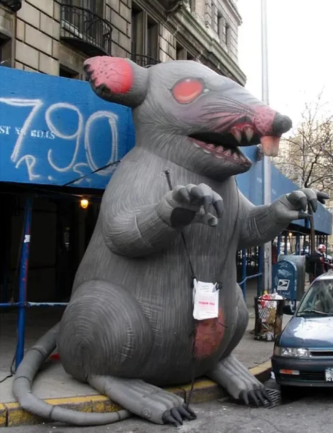 Scabby the Rat - 12ft